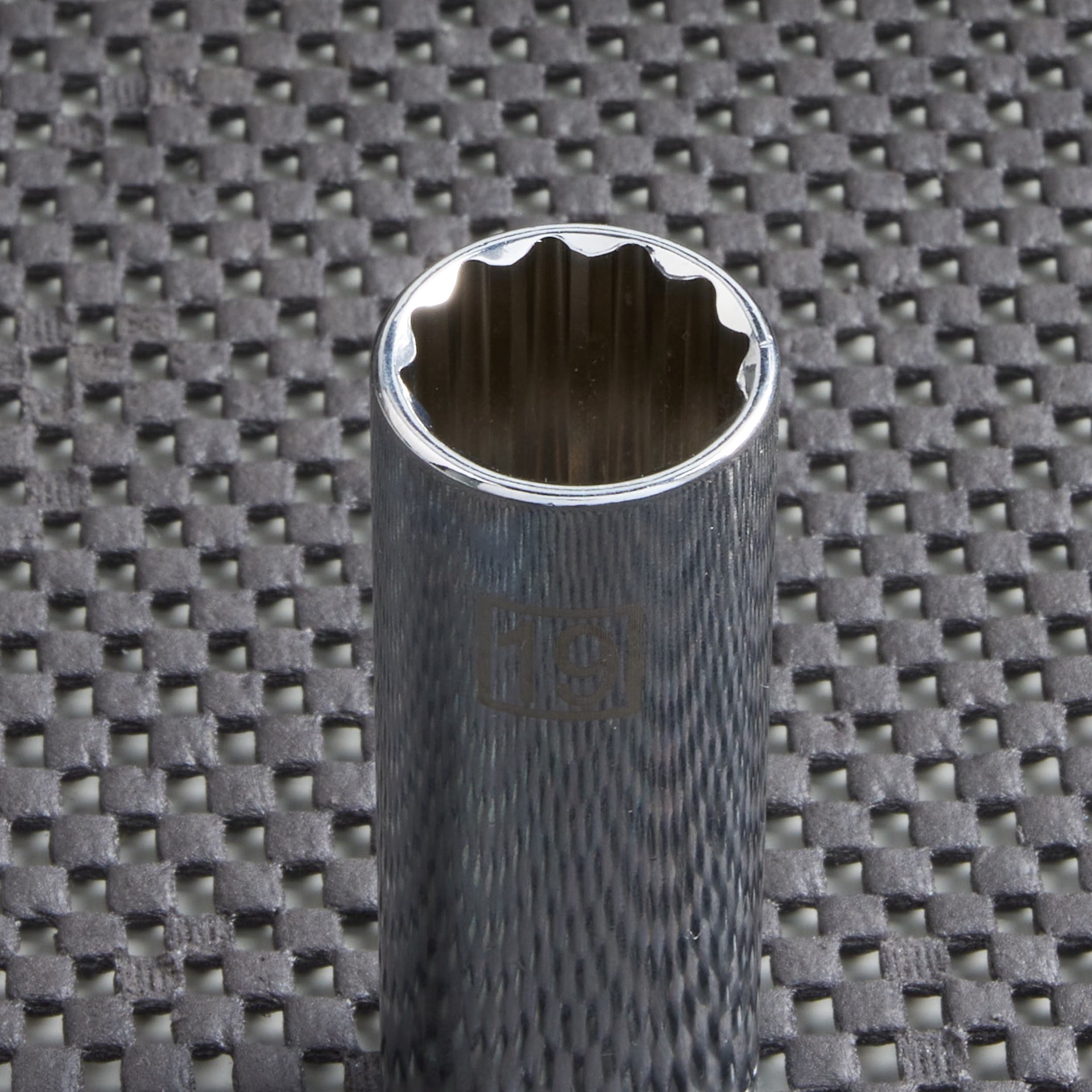 slide 2 of 6, Kobalt 1/2-in Drive Metric 19mm Deep Socket, 1 ct