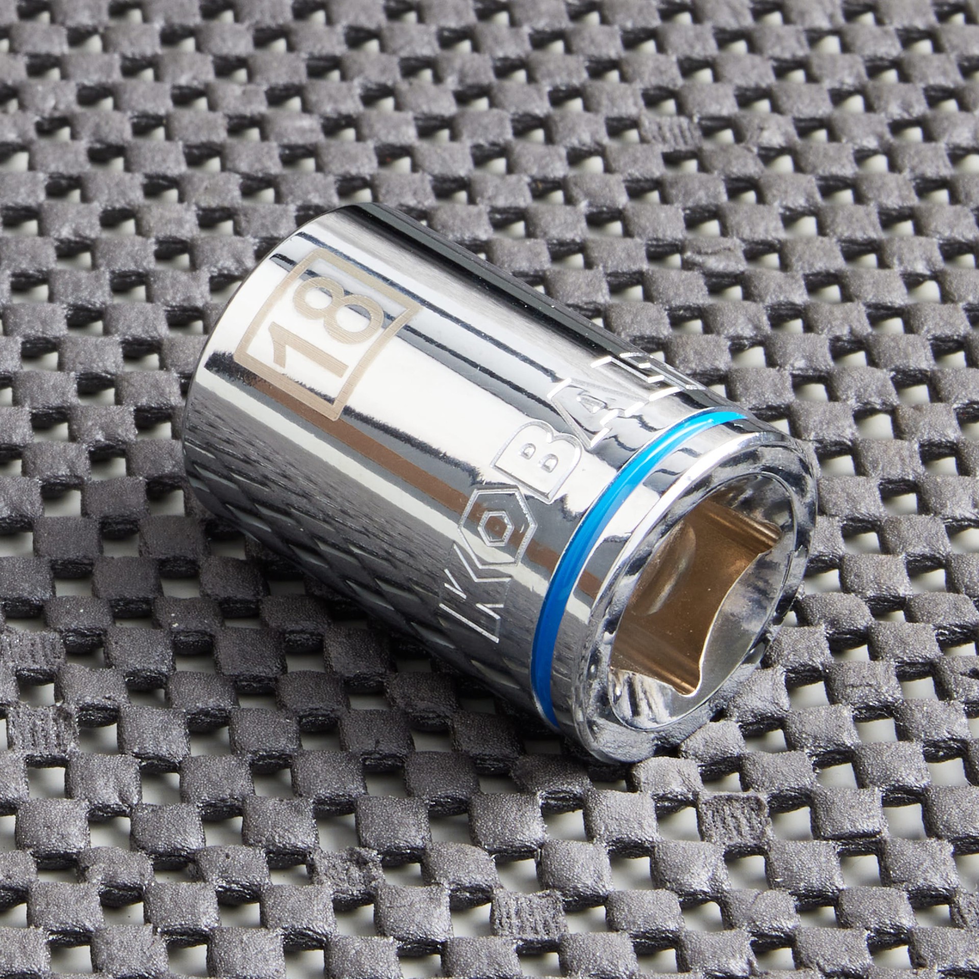 slide 3 of 6, Kobalt 1/2-in Drive Metric 18mm Shallow Socket, 1 ct