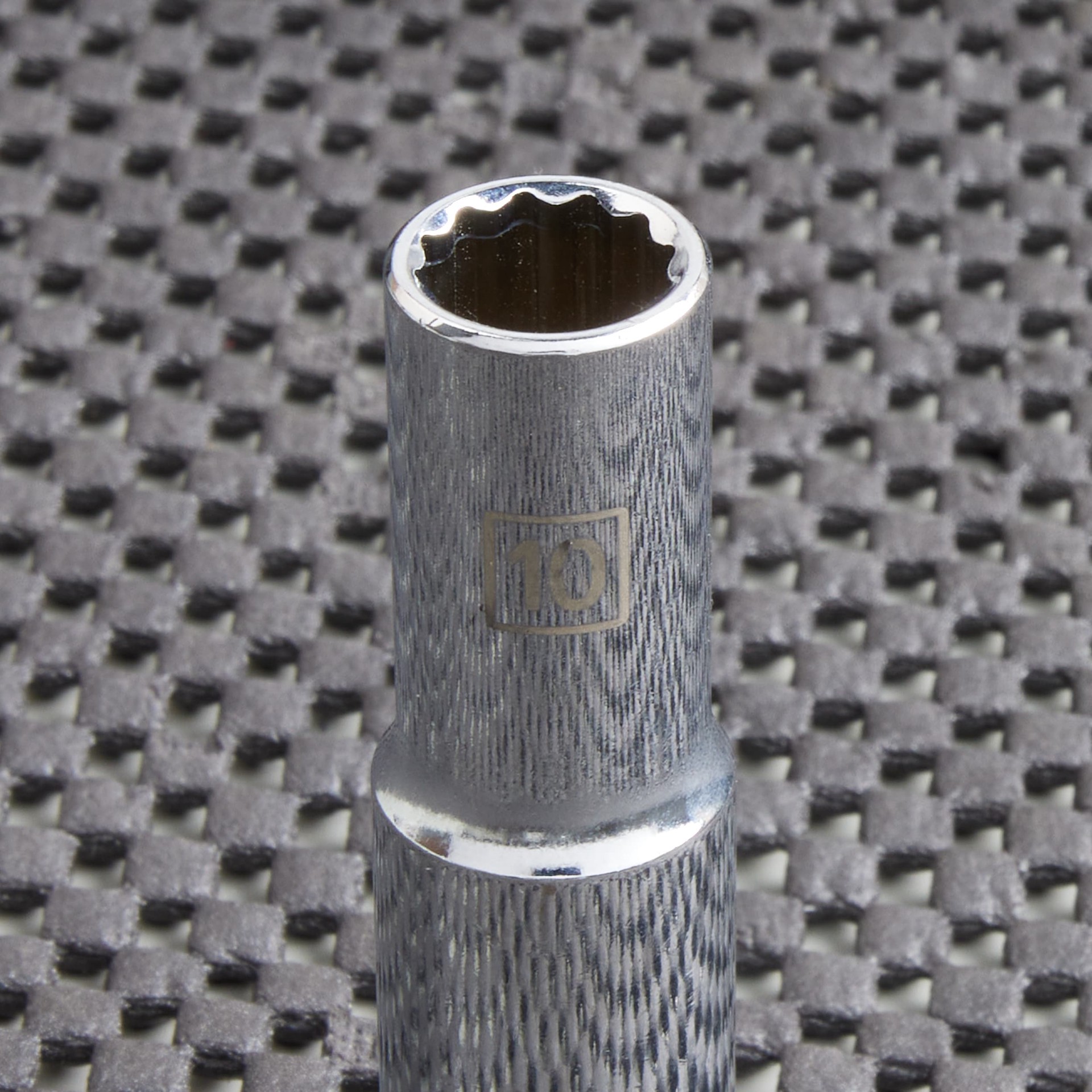 slide 2 of 6, Kobalt 3/8-in Drive Metric 10mm Deep Socket, 1 ct