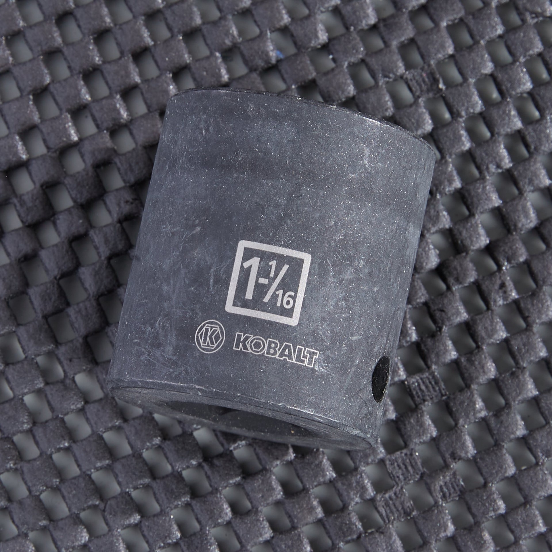 slide 3 of 6, Kobalt Standard (SAE) 1/2-in Drive 1-1/16-in 6-point Impact Socket Individual, 1 ct