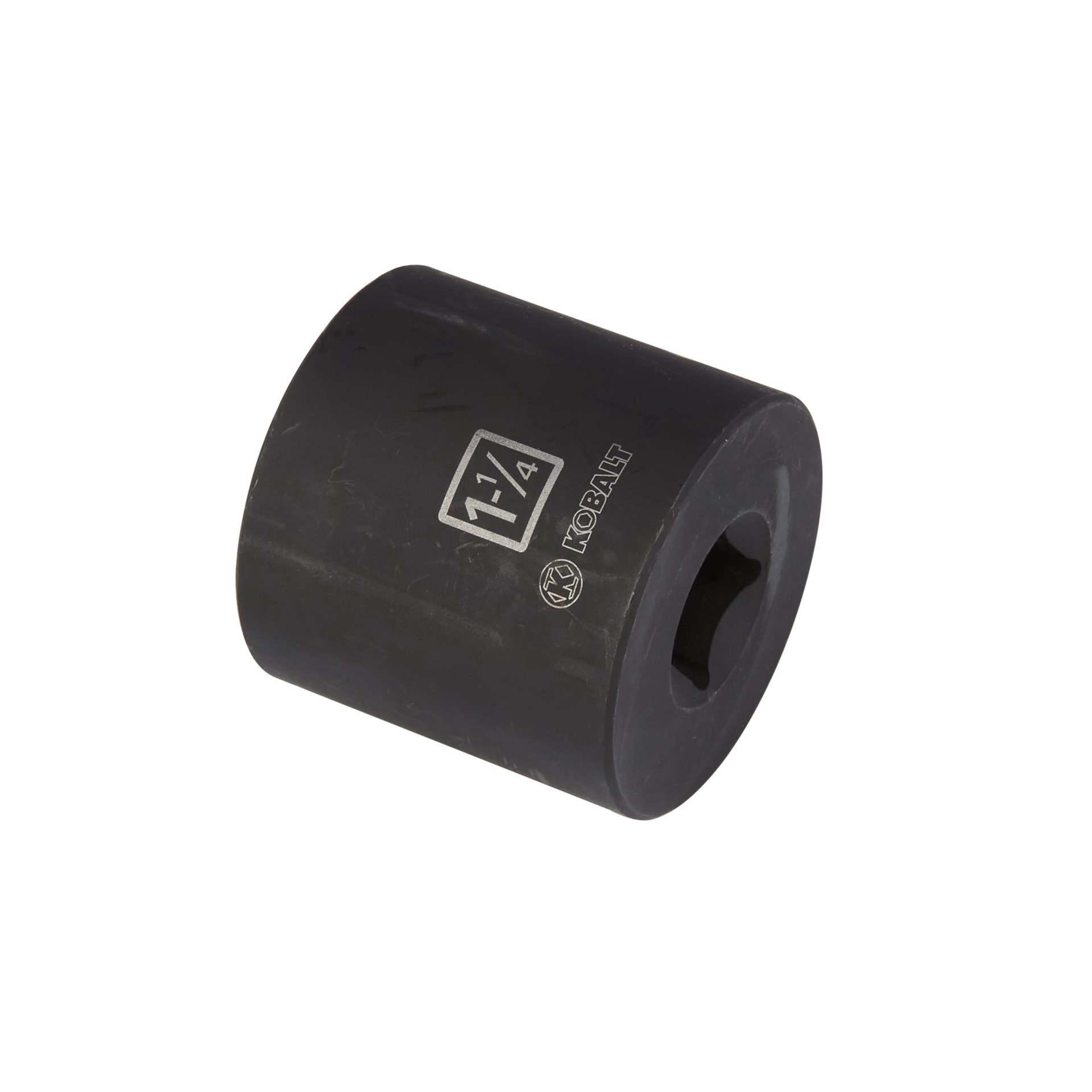 slide 4 of 6, Kobalt Standard (SAE) 1/2-in Drive 1-1/4-in 6-point Impact Socket Individual, 1 ct