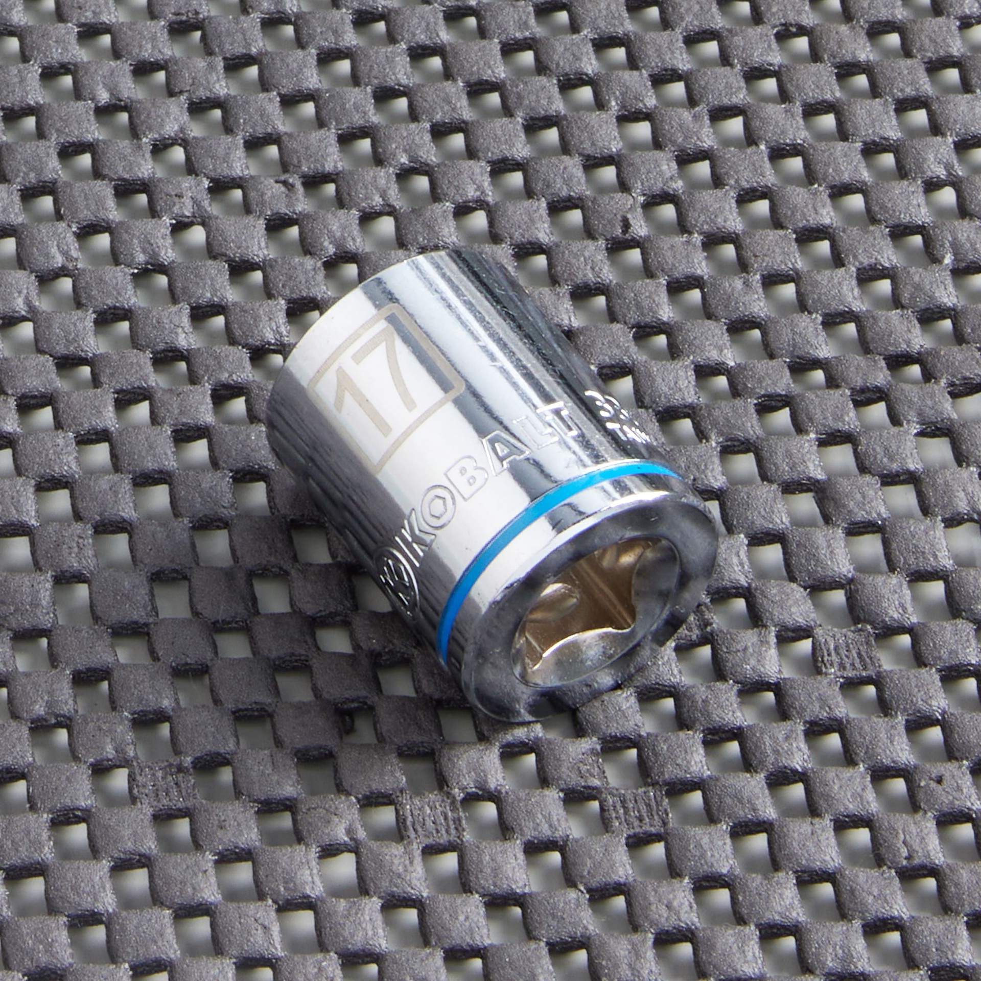 slide 3 of 6, Kobalt 3/8-in Drive Metric 17mm Shallow Socket, 1 ct