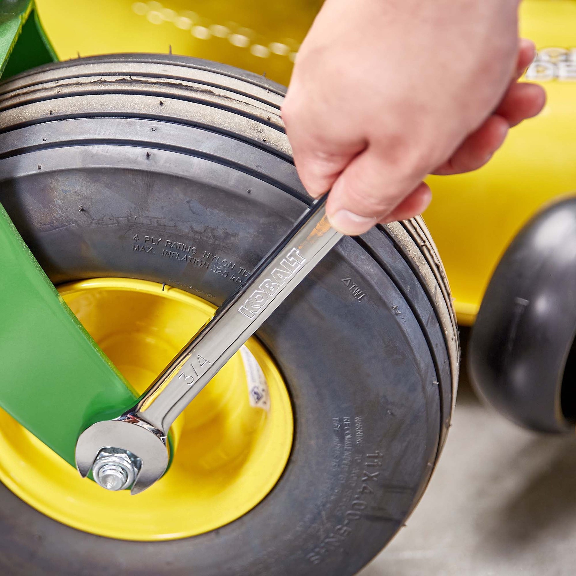 slide 4 of 4, Kobalt 3/4-in Standard (SAE) Ratchet Wrench, 1 ct