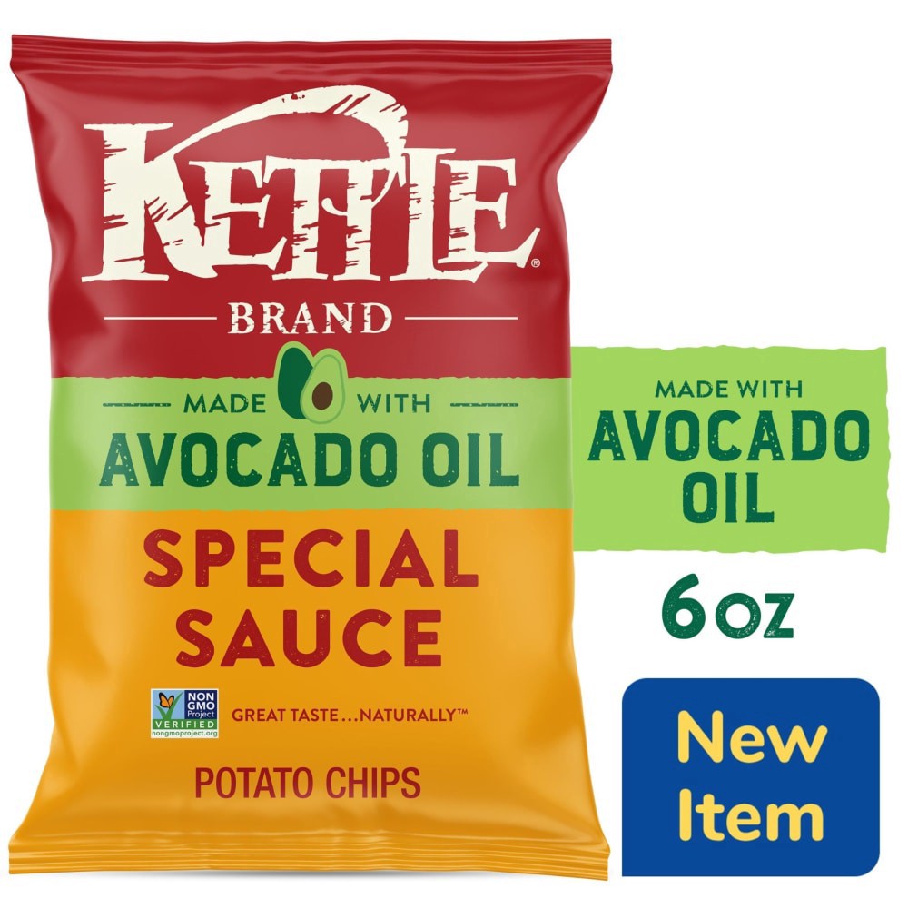 slide 3 of 4, Kettle Brand Special Sauce Chips, 6 oz