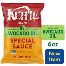 Kettle Brand Made with Avocado Oil Special Sauce Chips, 6 oz Bag