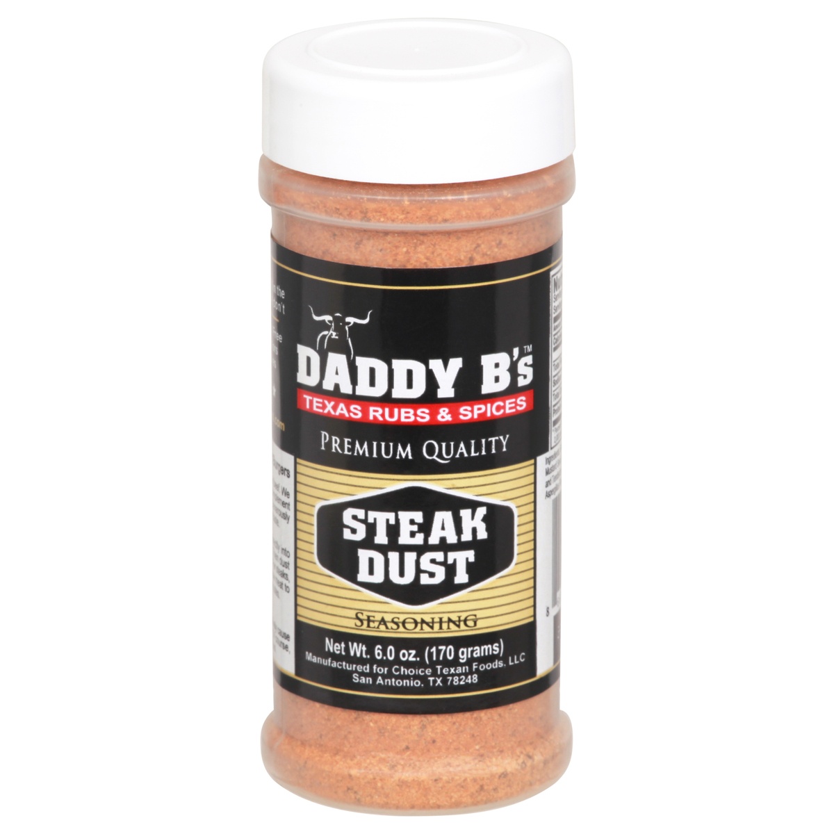 slide 1 of 1, Daddy B's Steak Dust Seasoning, 6 oz