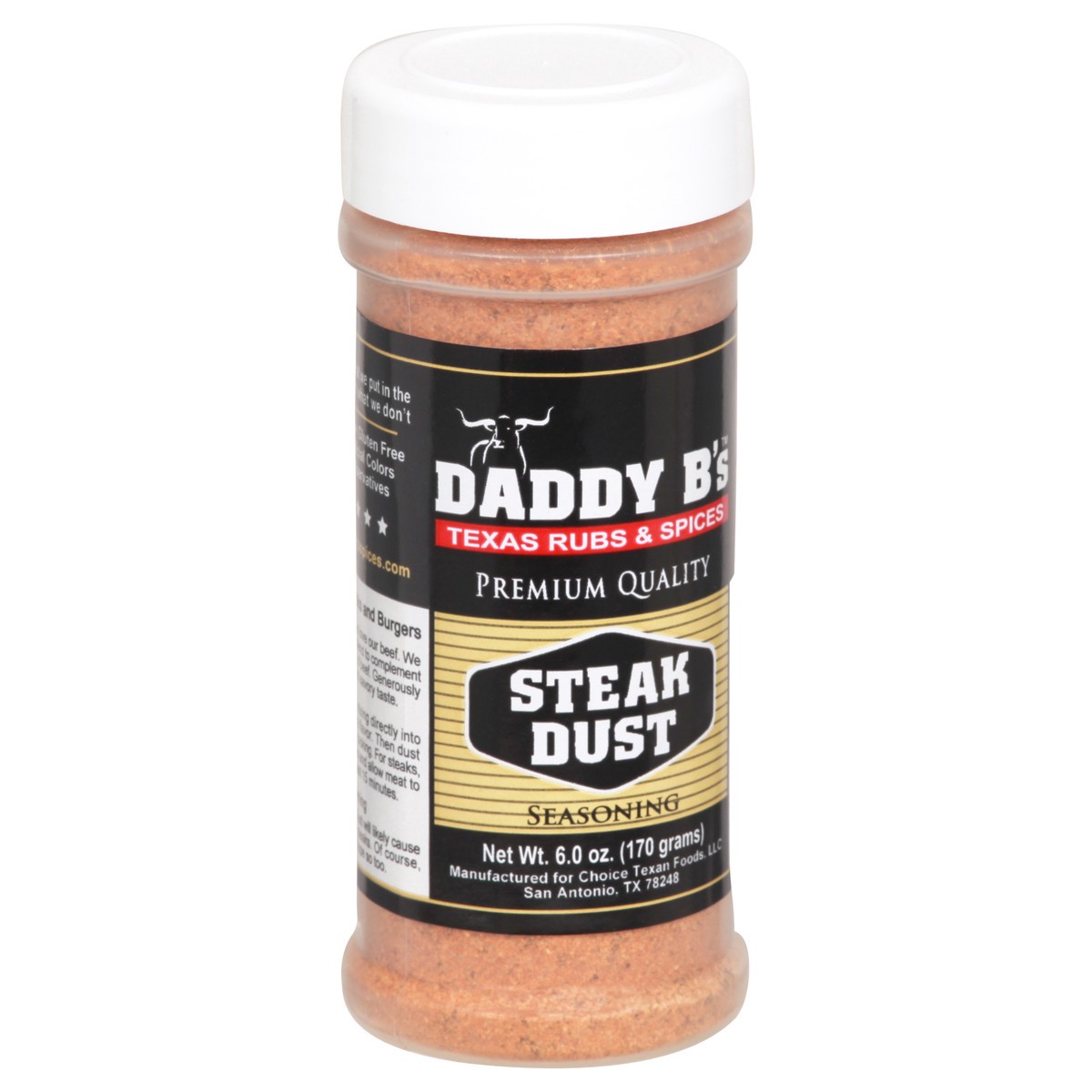slide 7 of 12, Daddy B's Steak Dust Seasoning 6 oz, 6 oz