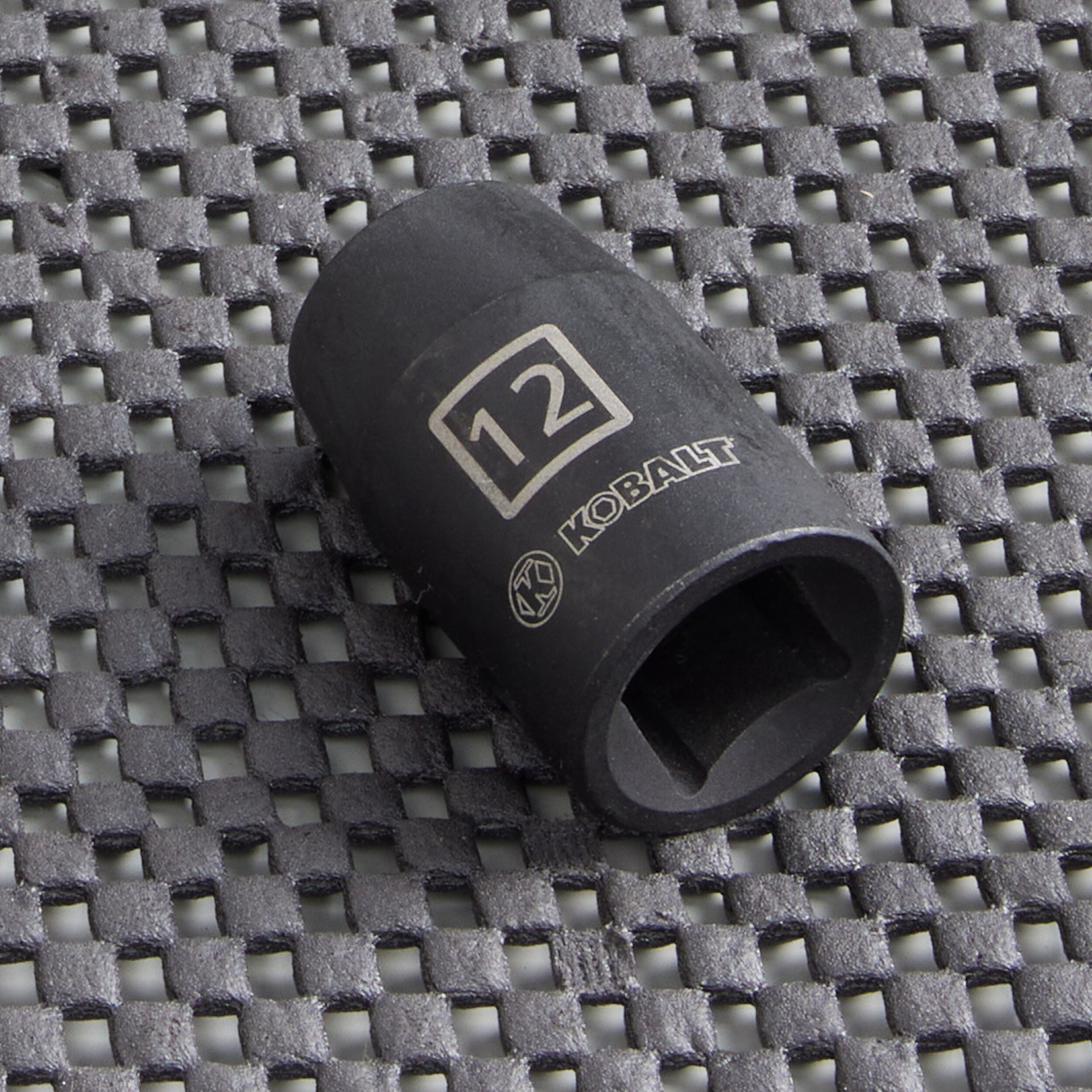 slide 3 of 6, Kobalt Metric 1/2-in Drive 12mm 6-point Impact Socket Individual, 1 ct