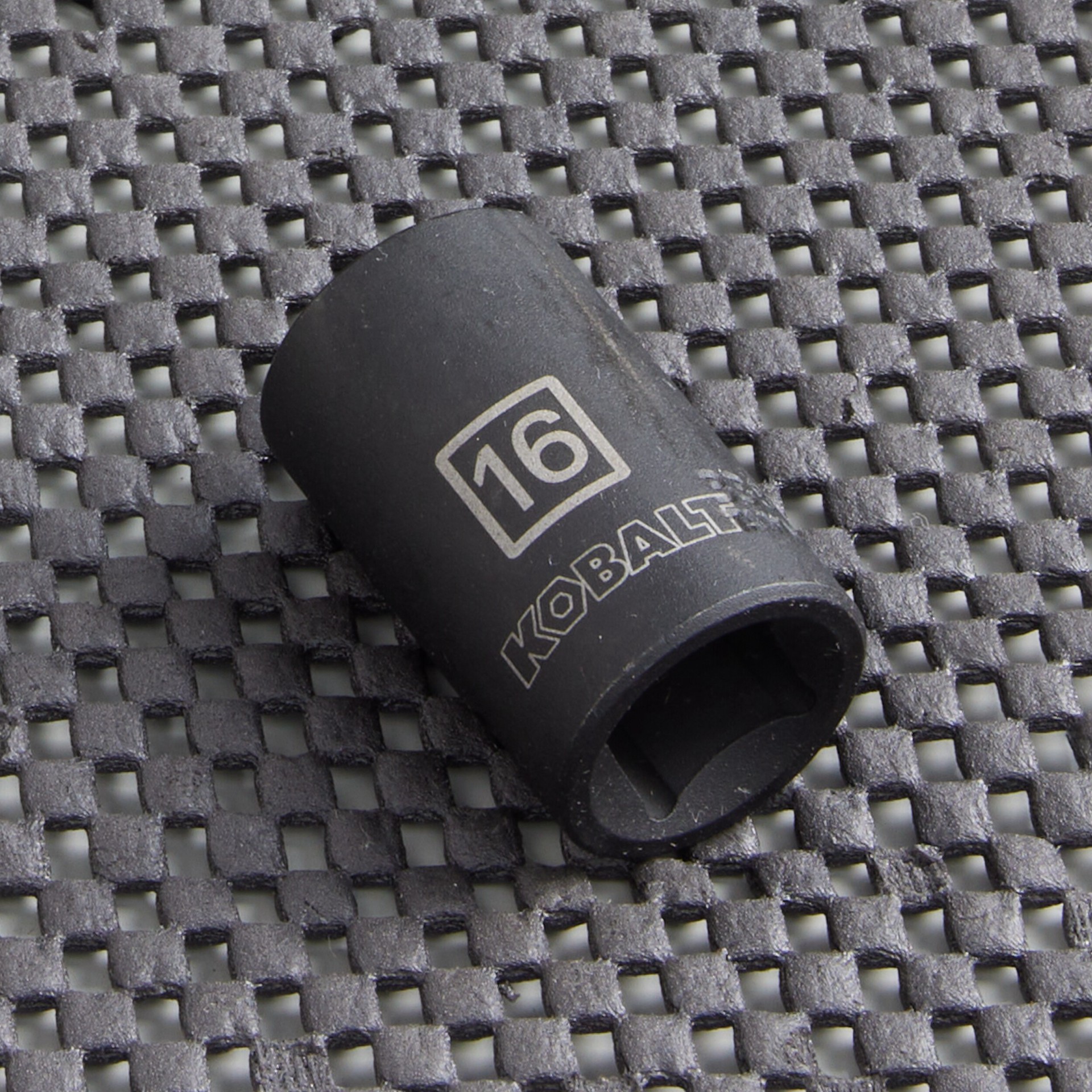 slide 3 of 6, Kobalt Metric 1/2-in Drive 16mm 6-point Impact Socket Individual, 1 ct