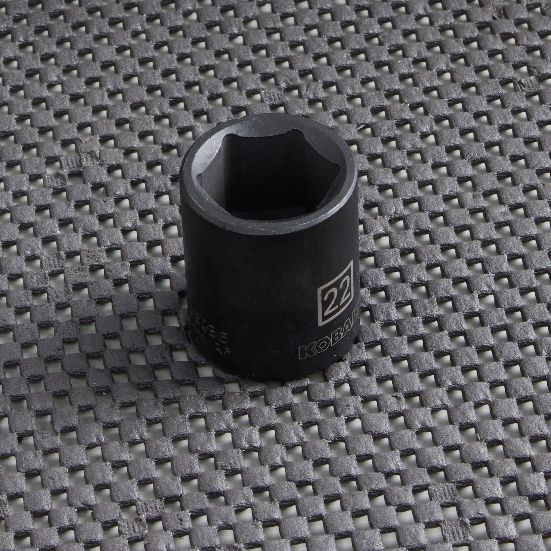 slide 2 of 6, Kobalt Metric 1/2-in Drive 22mm 6-point Impact Socket Individual, 1 ct