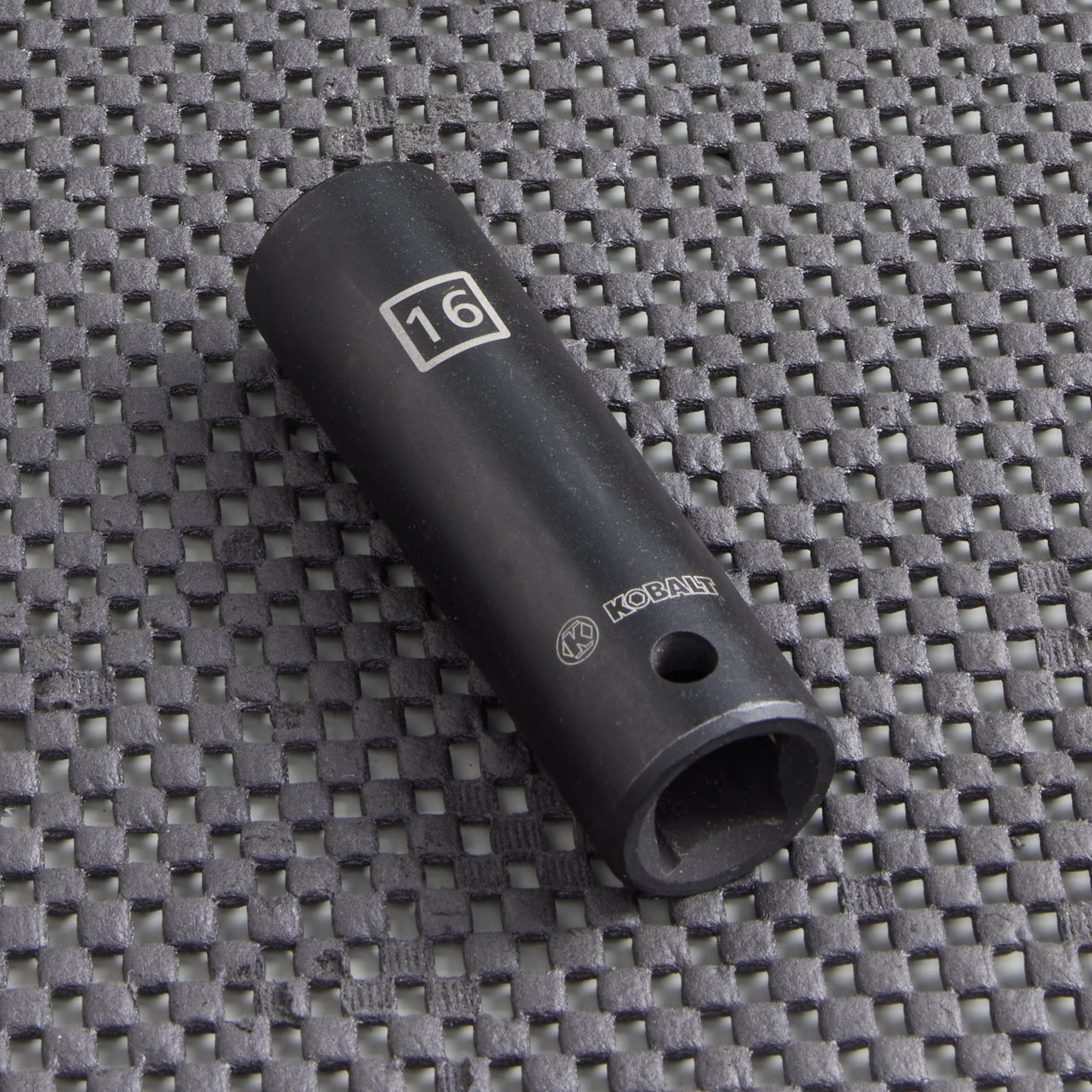 slide 3 of 6, Kobalt Metric 1/2-in Drive 16mm 6-point Impact Socket Individual, 1 ct