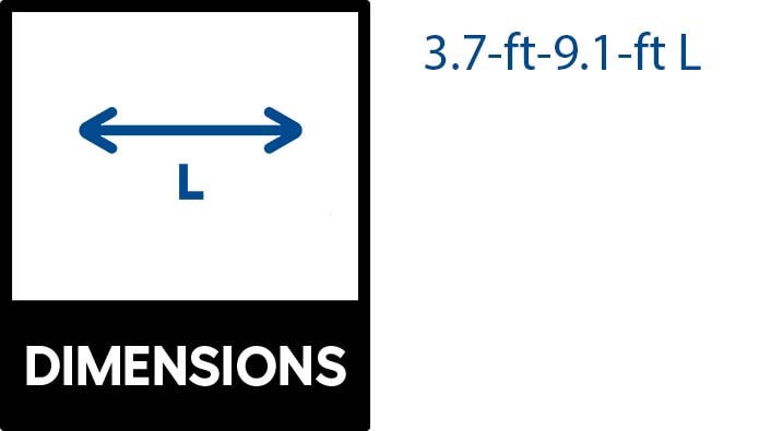 slide 2 of 4, Ettore 3.7-ft to 9.1-ft Telescoping Aluminum Extension Pole, 1 ct