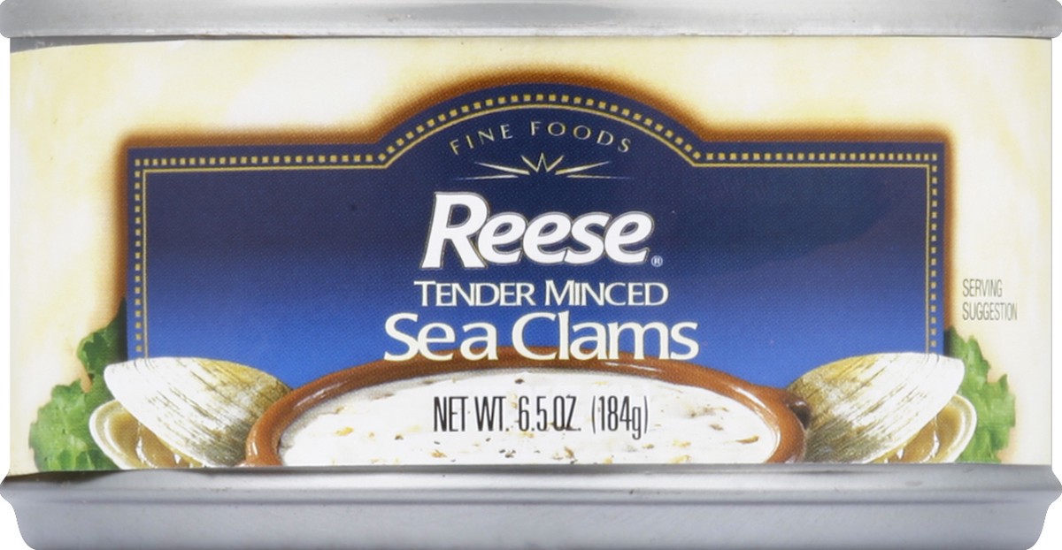 slide 2 of 2, Reese Sea Clams, Tender Minced, 6.5 oz