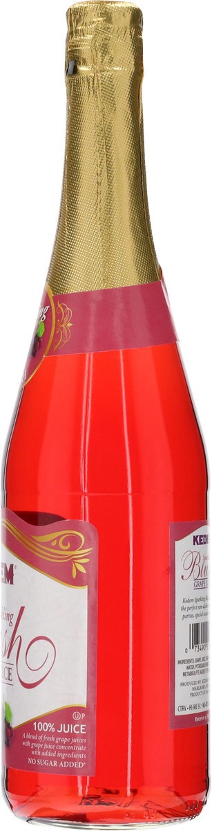 slide 10 of 13, Kedem Sparkling Blush Grape Juice 25.4 fl oz, 25.4 fl oz