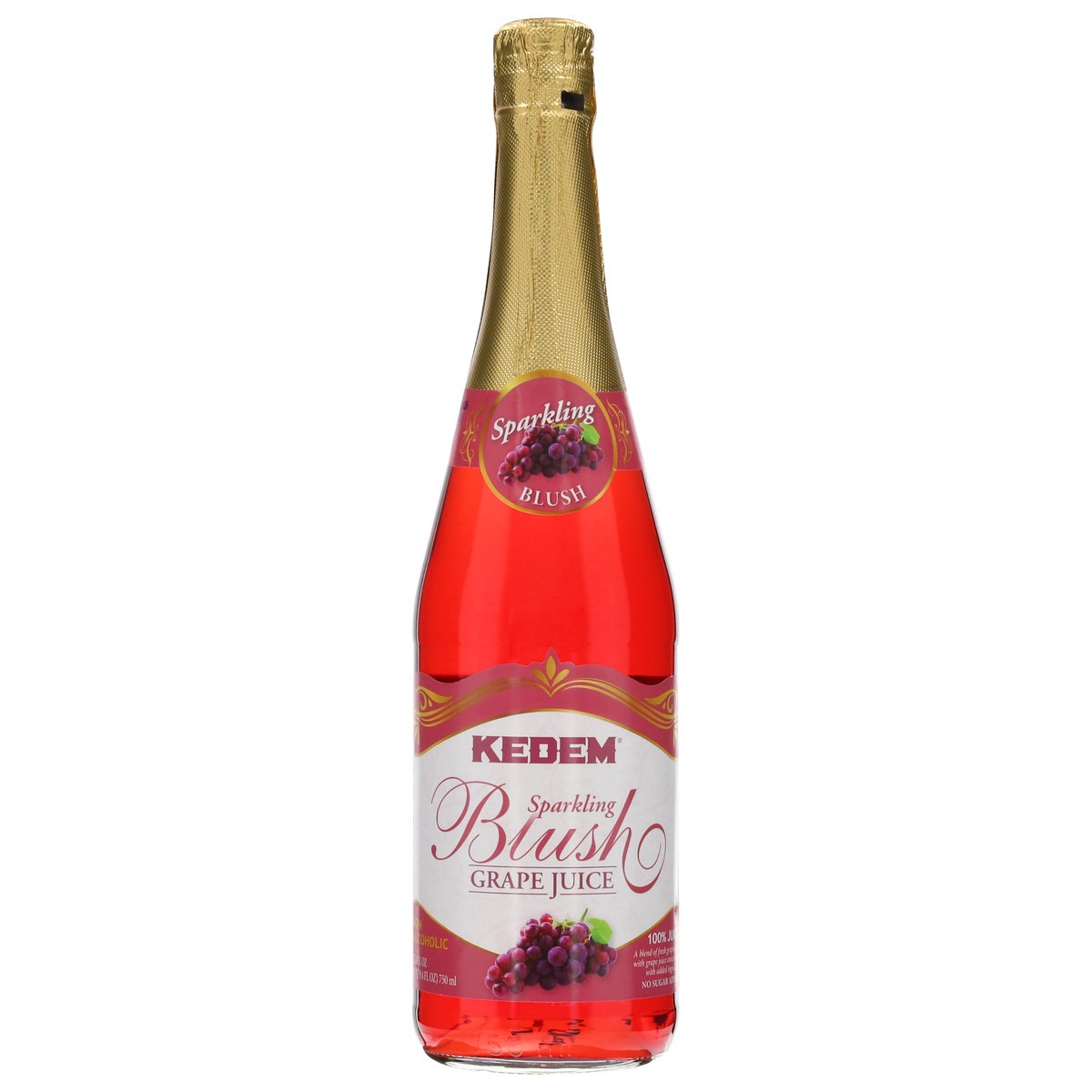 slide 1 of 13, Kedem Sparkling Blush Grape Juice 25.4 fl oz, 25.4 fl oz