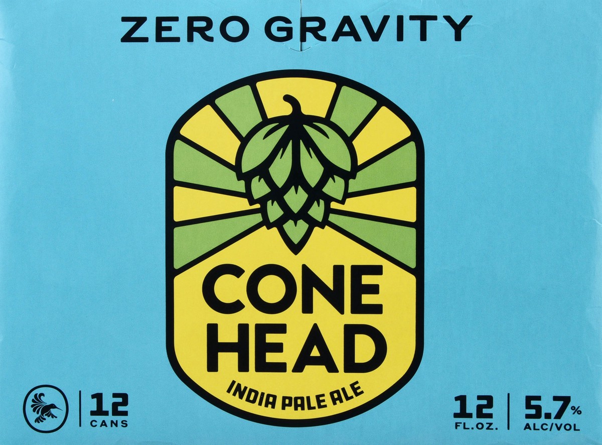 slide 11 of 11, Zero Gravity India Pale Ale Cone Head Beer 12 - 12 fl oz Cans, 12 oz