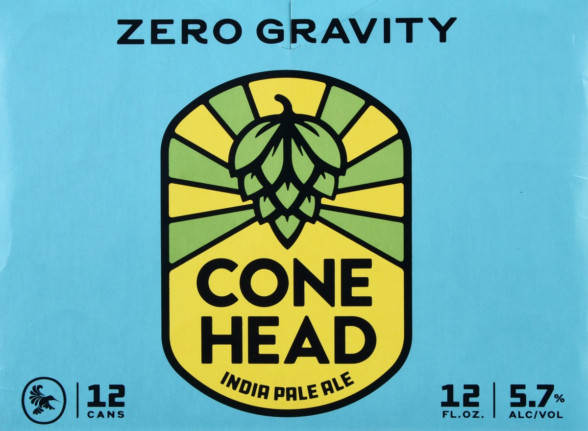 slide 3 of 11, Zero Gravity India Pale Ale Cone Head Beer 12 - 12 fl oz Cans, 12 oz