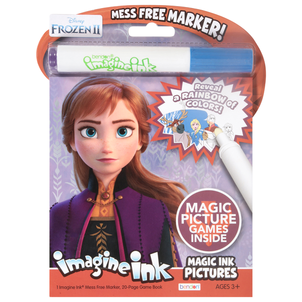 slide 1 of 1, Imagine Ink Mess Free Game Book Disney Frozen ll, 1 ct