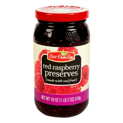 Our Family Red Raspberry Preserves
