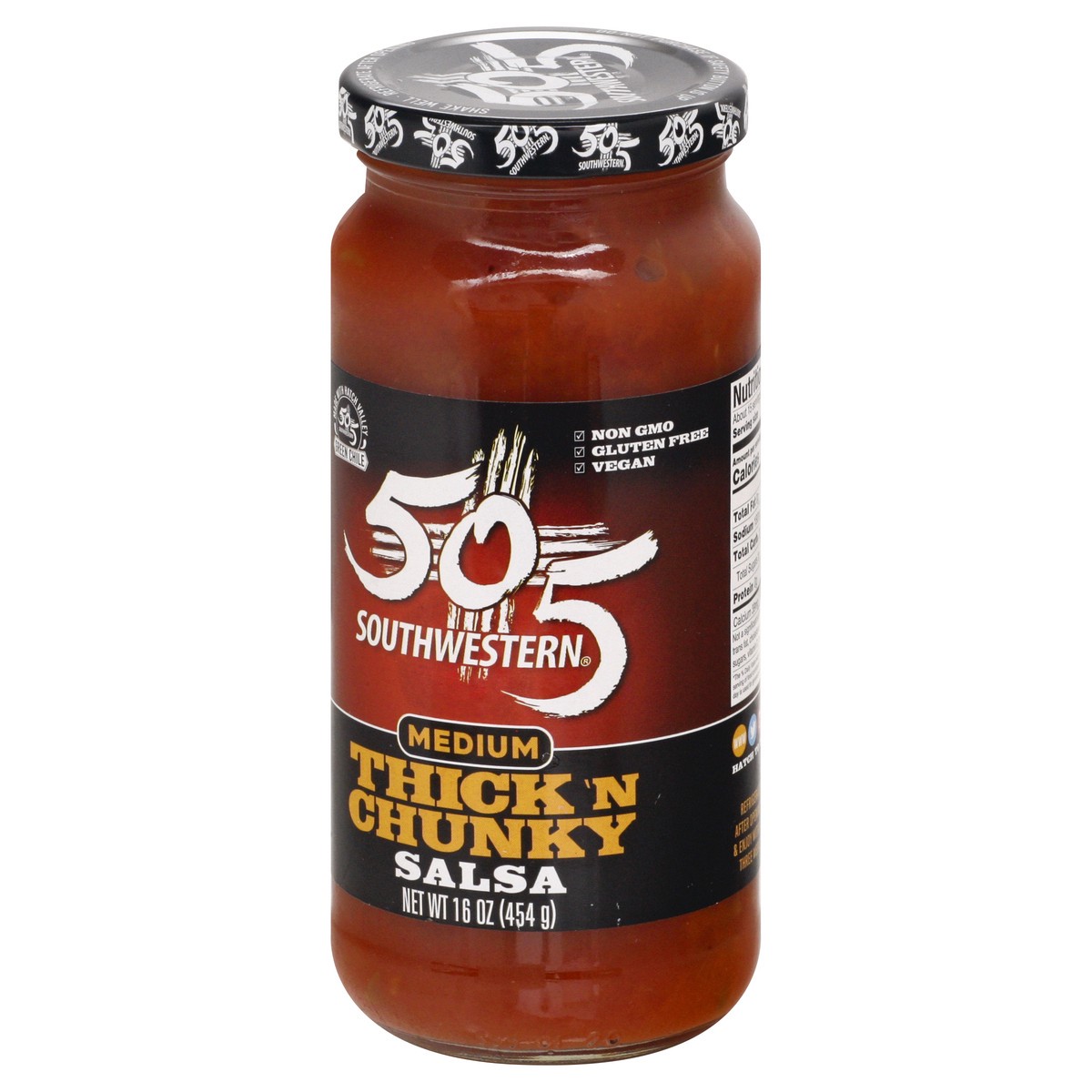 slide 9 of 9, 505 Southwestern Thick And Chunky Medium Salsa - 16 Oz, 16 oz