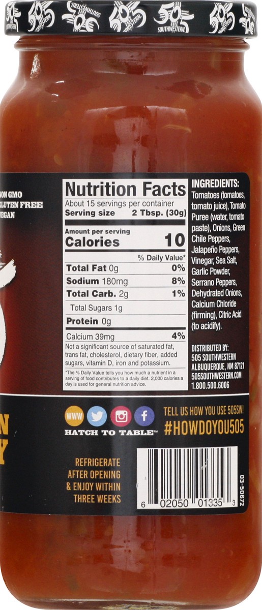 slide 8 of 9, 505 Southwestern Thick And Chunky Medium Salsa - 16 Oz, 16 oz