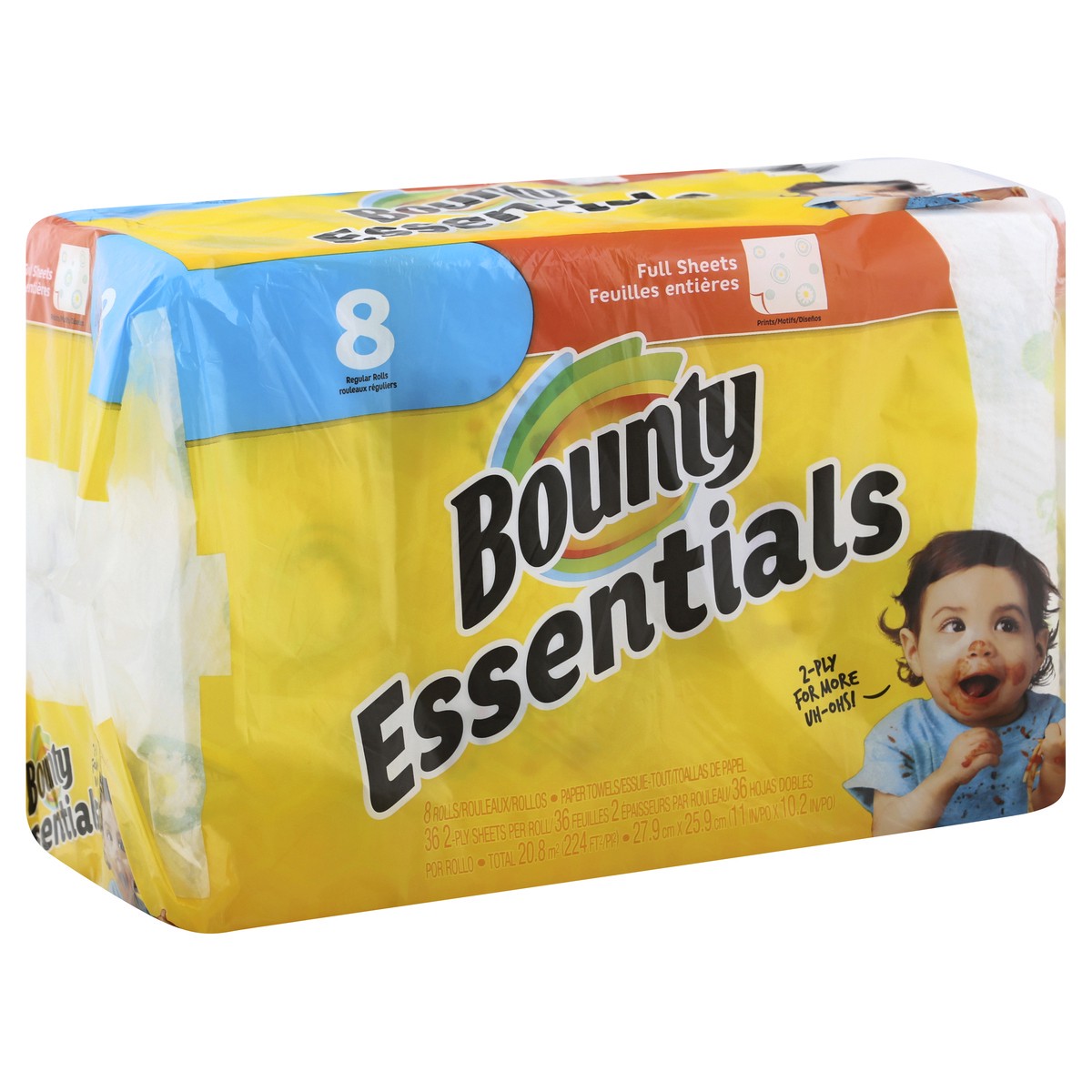 slide 3 of 11, Bountry Paper Towel 8 ea, 8 ct