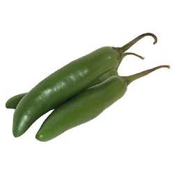 Fresh Serrano Chili Pepper