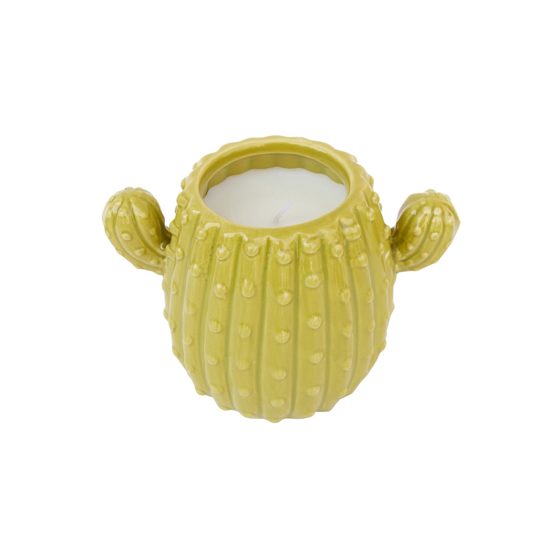 slide 3 of 3, Santal Woods Scented Cactus Candle By Ashland, SM