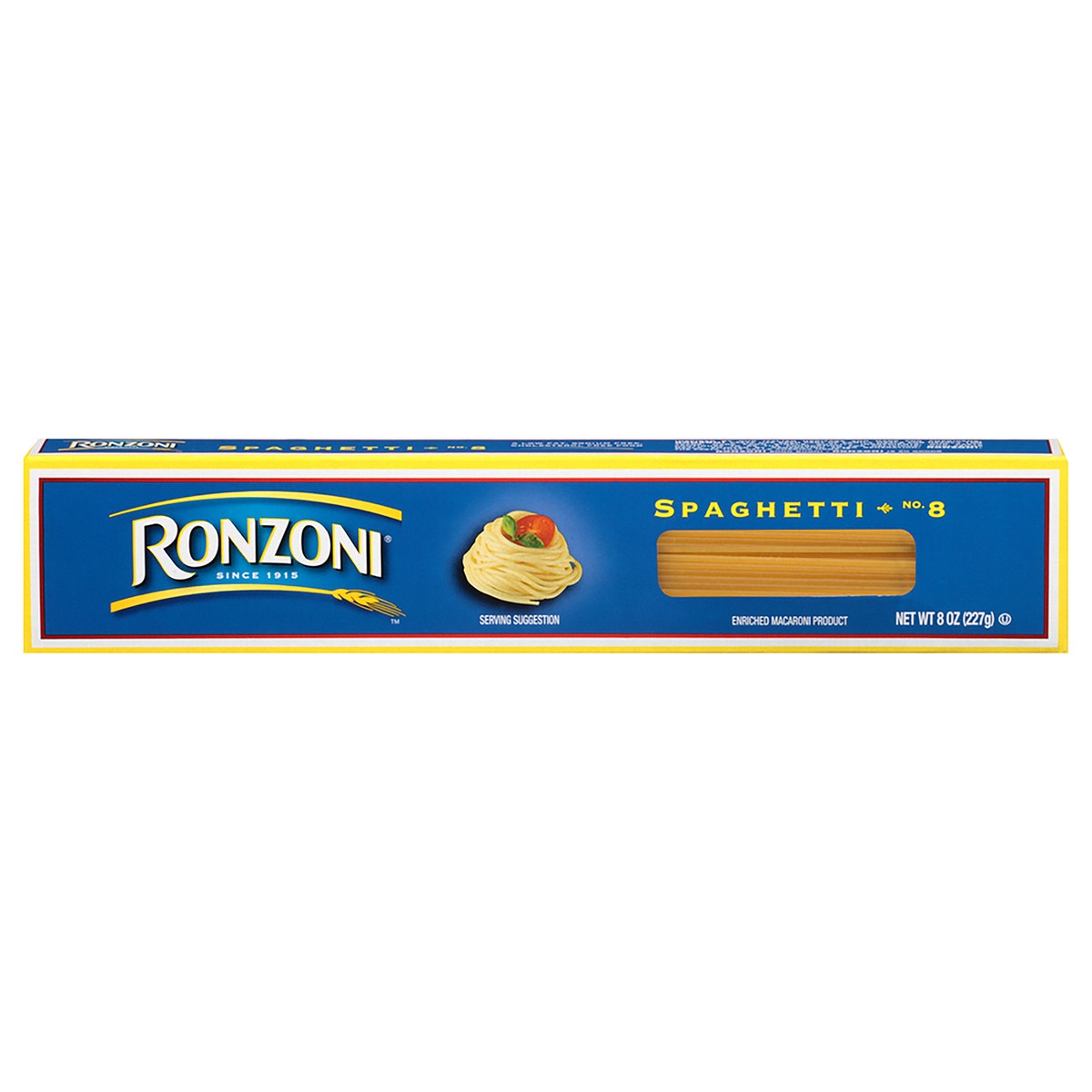 slide 1 of 9, Ronzoni Saghetti 8oz, 8 oz