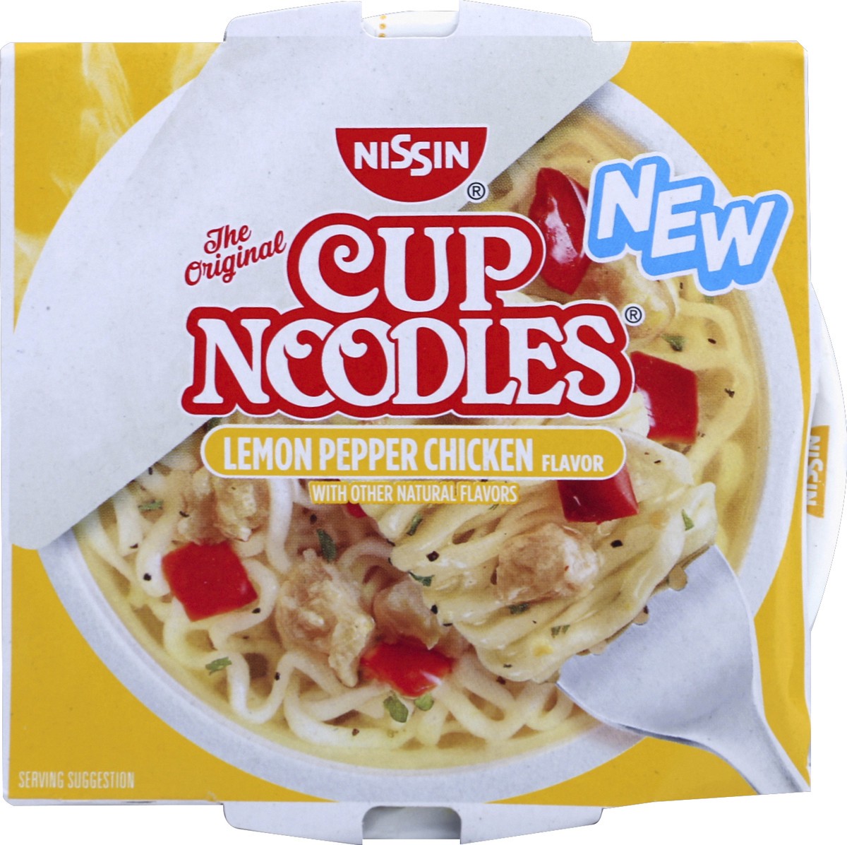 slide 2 of 4, Nissin Cup Noodles Lemon Pepper Chicken Unit, 2.25 oz