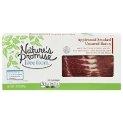 Nature's Promise Applewood Smoked Uncured Bacon Sliced