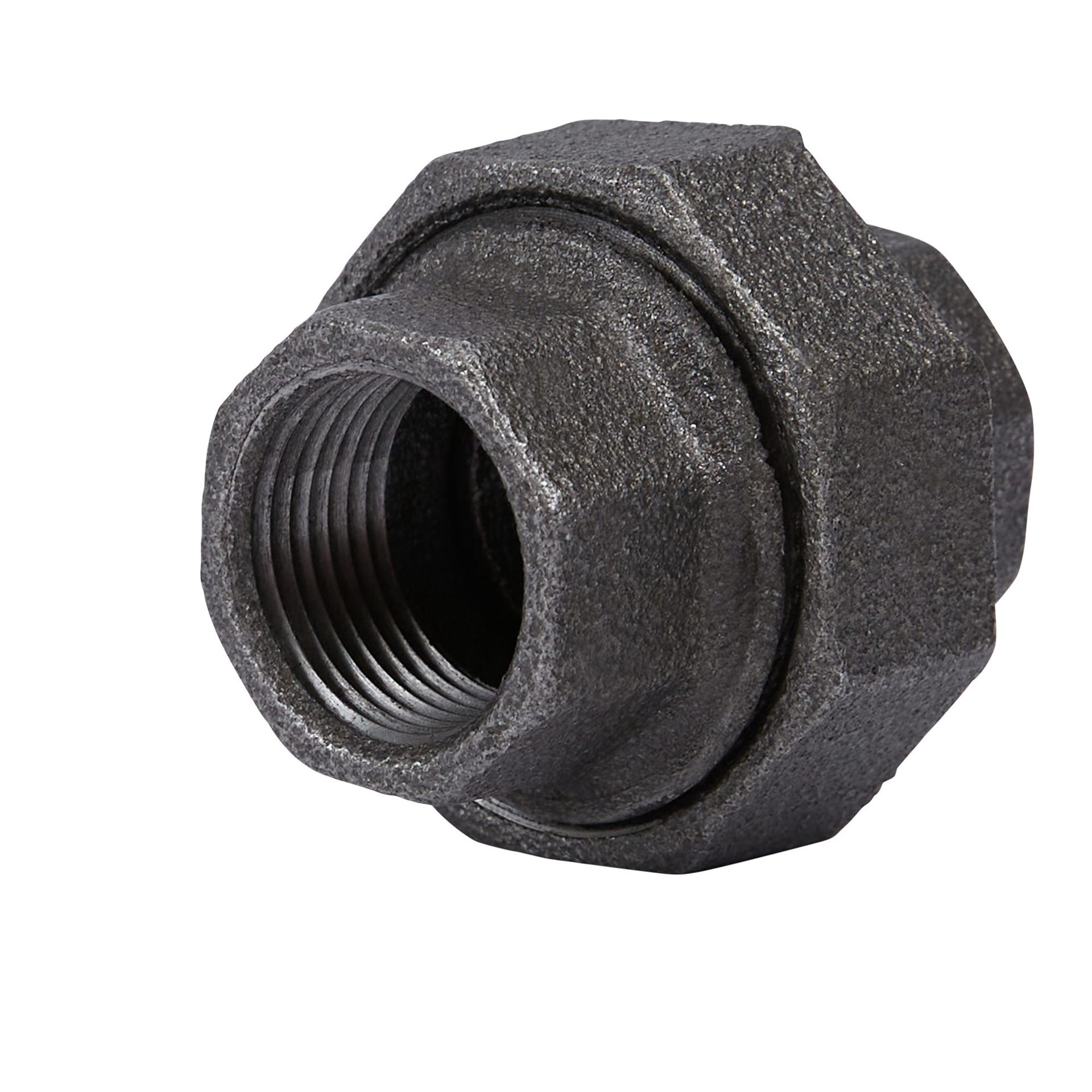 slide 2 of 6, RELIABILT 3/4-in Black Iron Union Fitting, 1 ct
