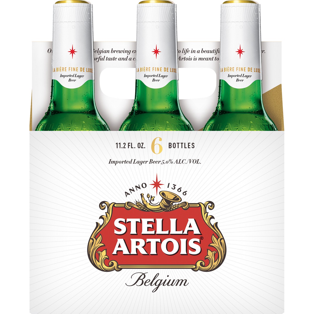 slide 1 of 6, Stella Artois Beer, 6 ct; 11.2 oz