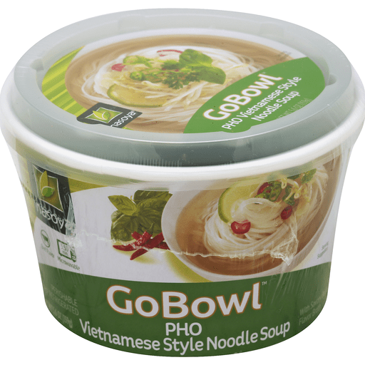 slide 2 of 3, Nasoya GoBowl Pho Vietnamese Style Noodle Soup, 5.6 oz