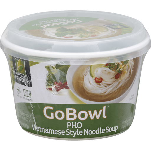 slide 3 of 3, Nasoya GoBowl Pho Vietnamese Style Noodle Soup, 5.6 oz