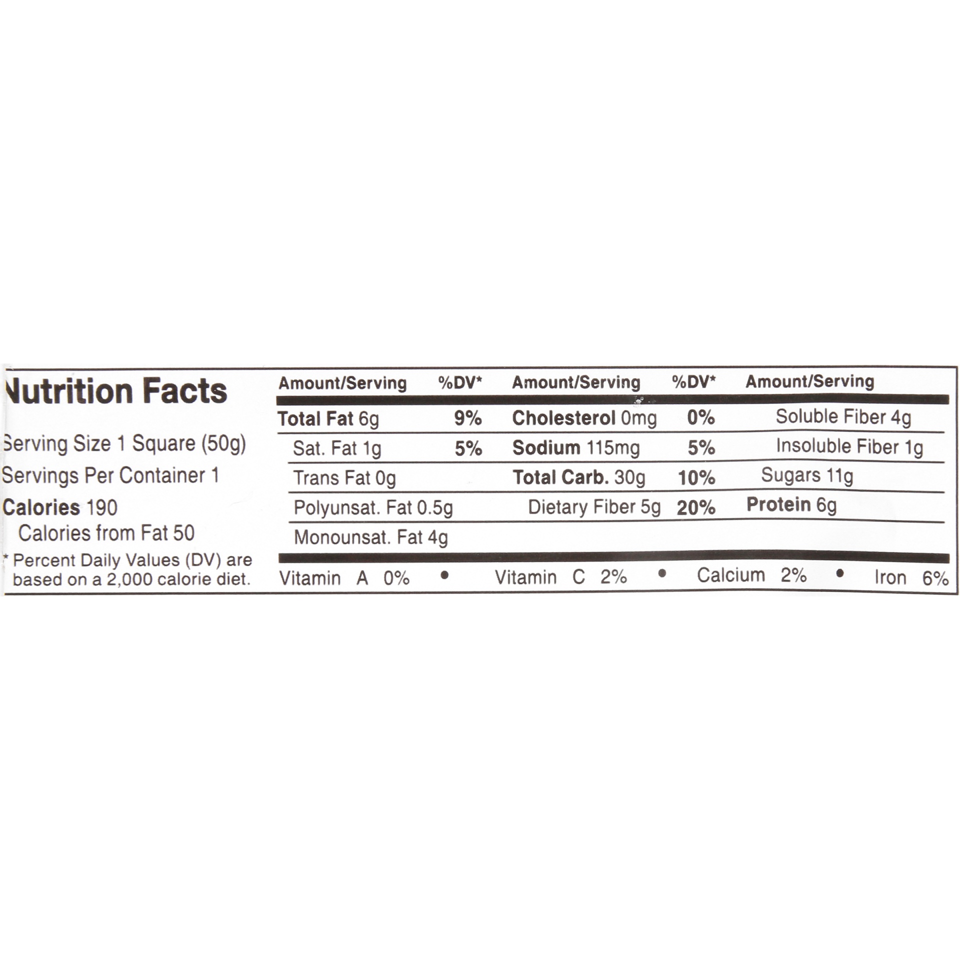 slide 5 of 6, Corazonas Heartbar Chocolate Chip Oatmeal Squares, 1.76 oz