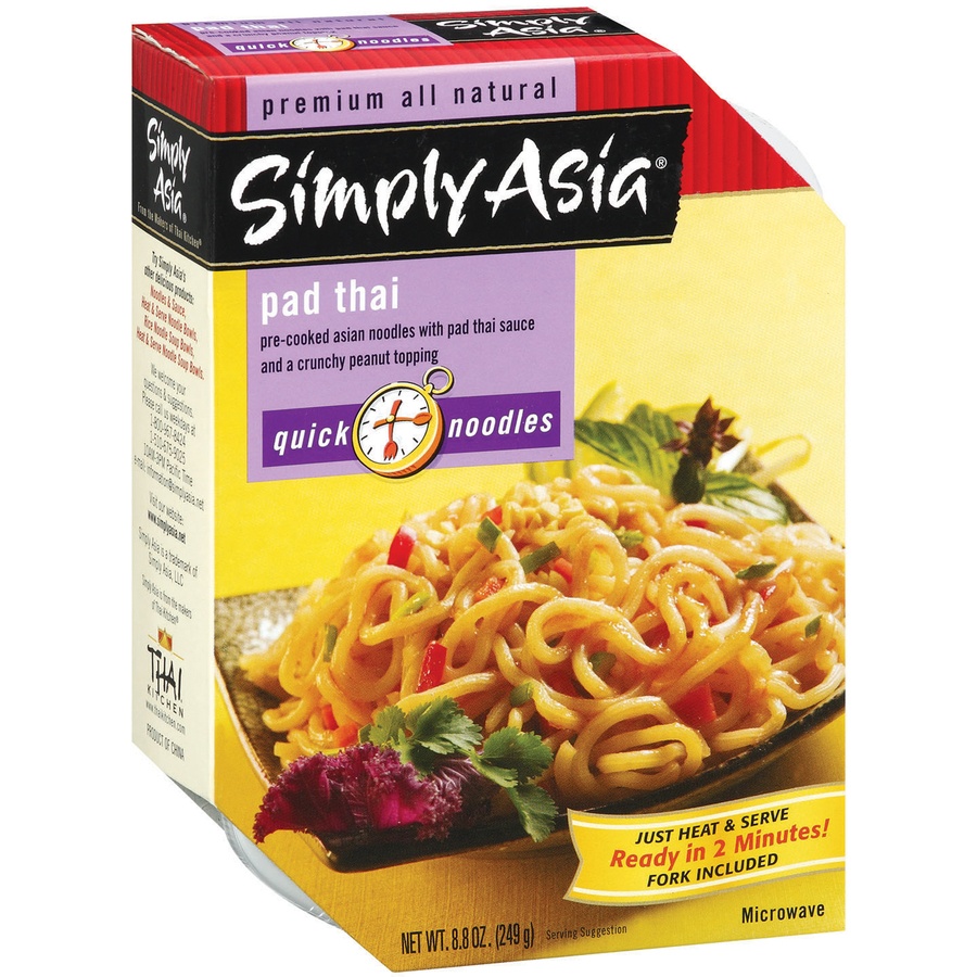 slide 2 of 3, Simply Asia Pad Thai Quick Noodles, 8.8 oz