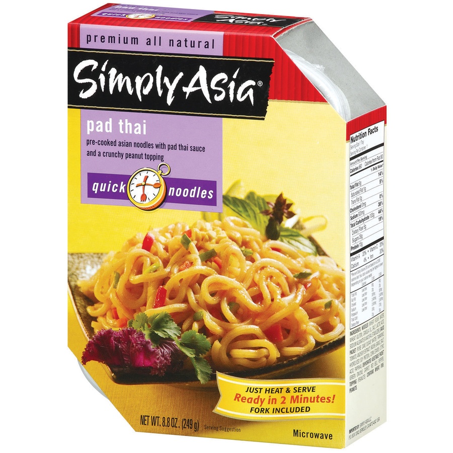 slide 3 of 3, Simply Asia Pad Thai Quick Noodles, 8.8 oz