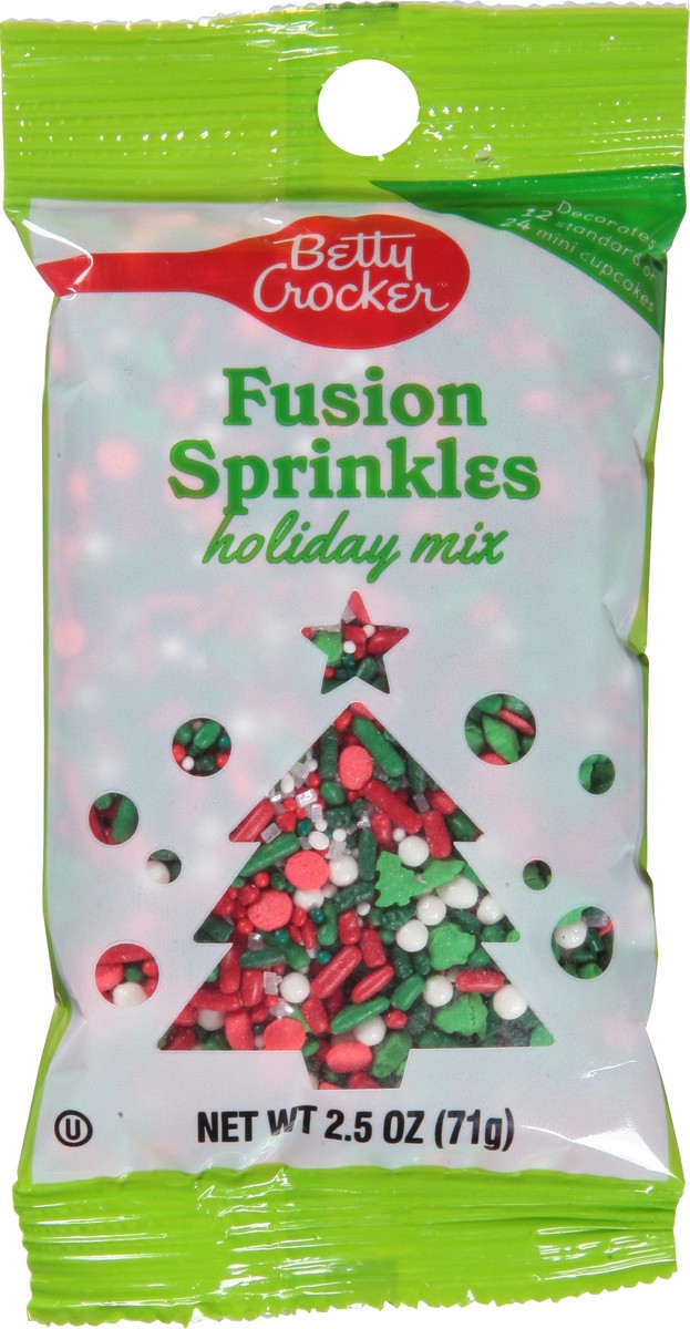 slide 6 of 9, Betty Crocker Holiday Mix Fusion Sprinkles 2.5 oz, 2.5 oz