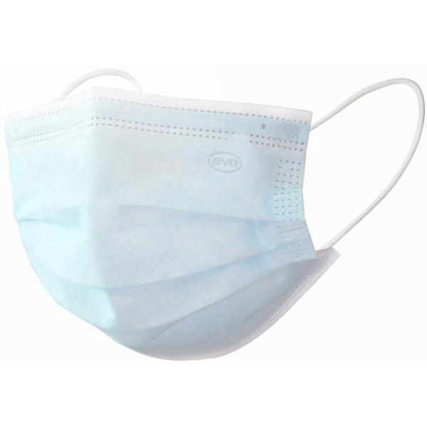 slide 2 of 3, Byd Care Level 3 Surgical Masks, Adult, One Size, Blue, Box Of 50 Masks, 50 ct