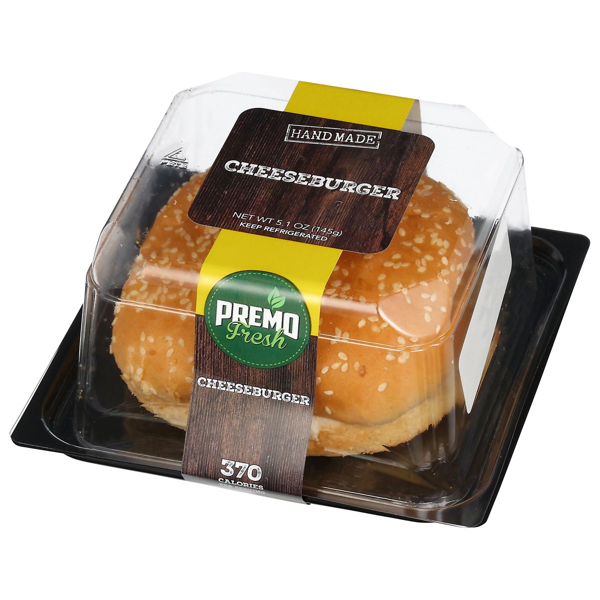 slide 2 of 4, Premo Fresh Cheeseburger 5.1 oz, 5.1 oz