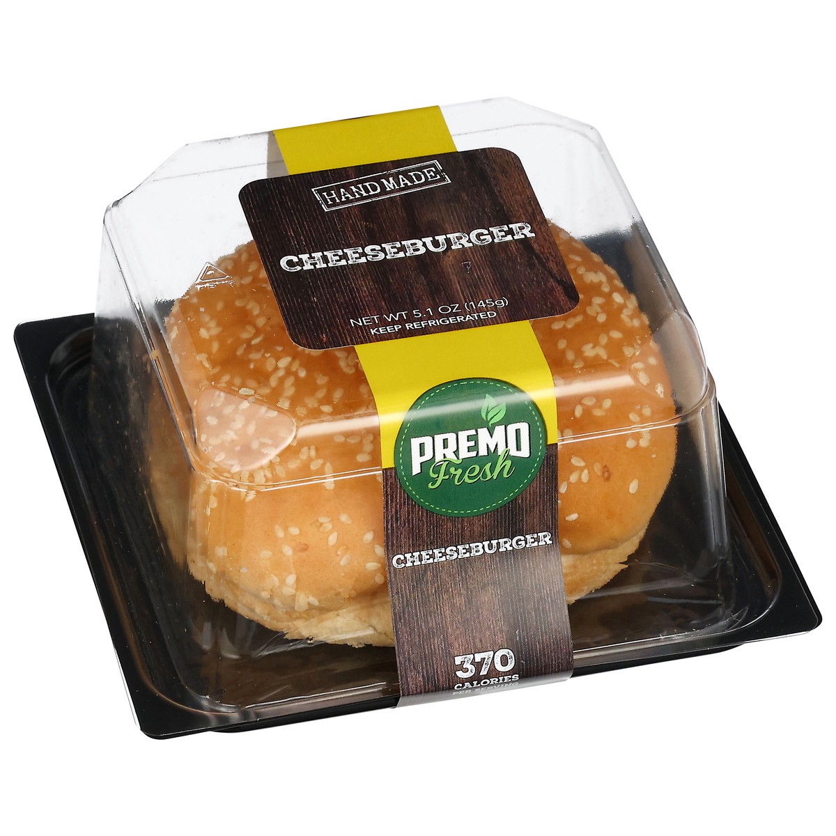slide 4 of 4, Premo Fresh Cheeseburger 5.1 oz, 5.1 oz