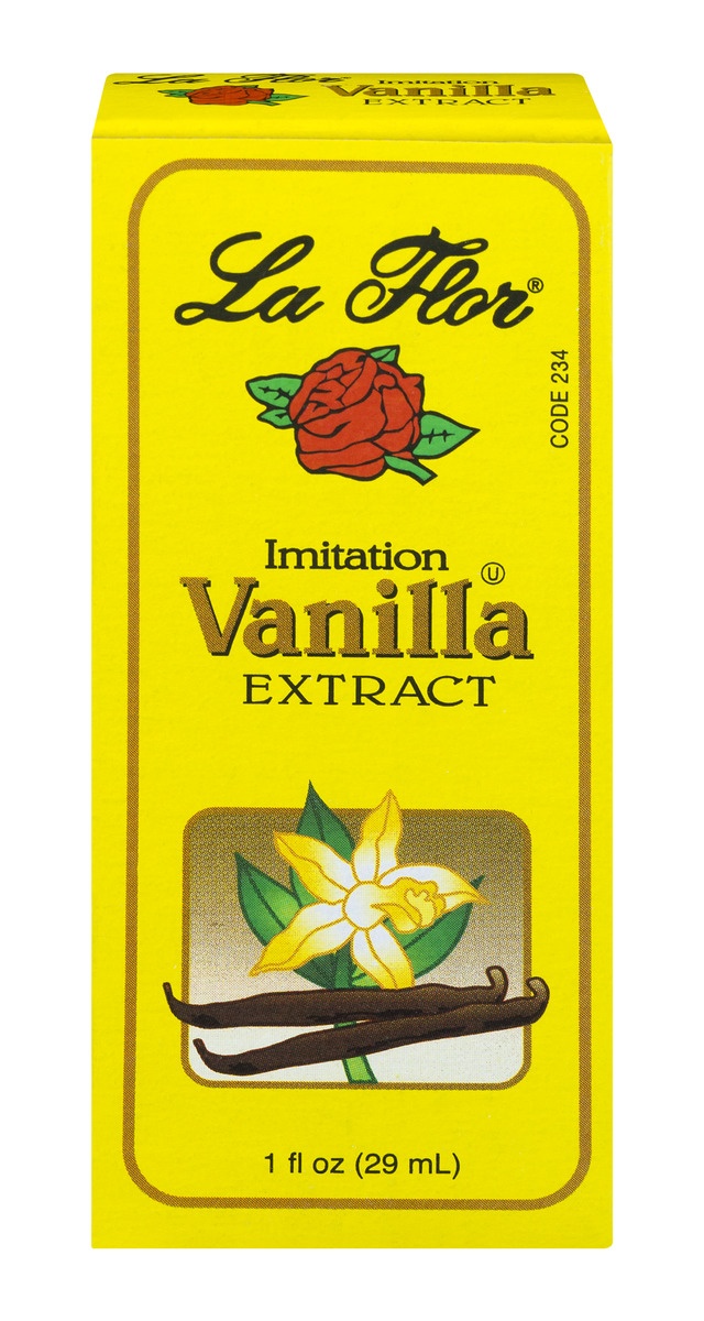 slide 1 of 1, La Flor Vanilla Extract Imitation, 1 oz