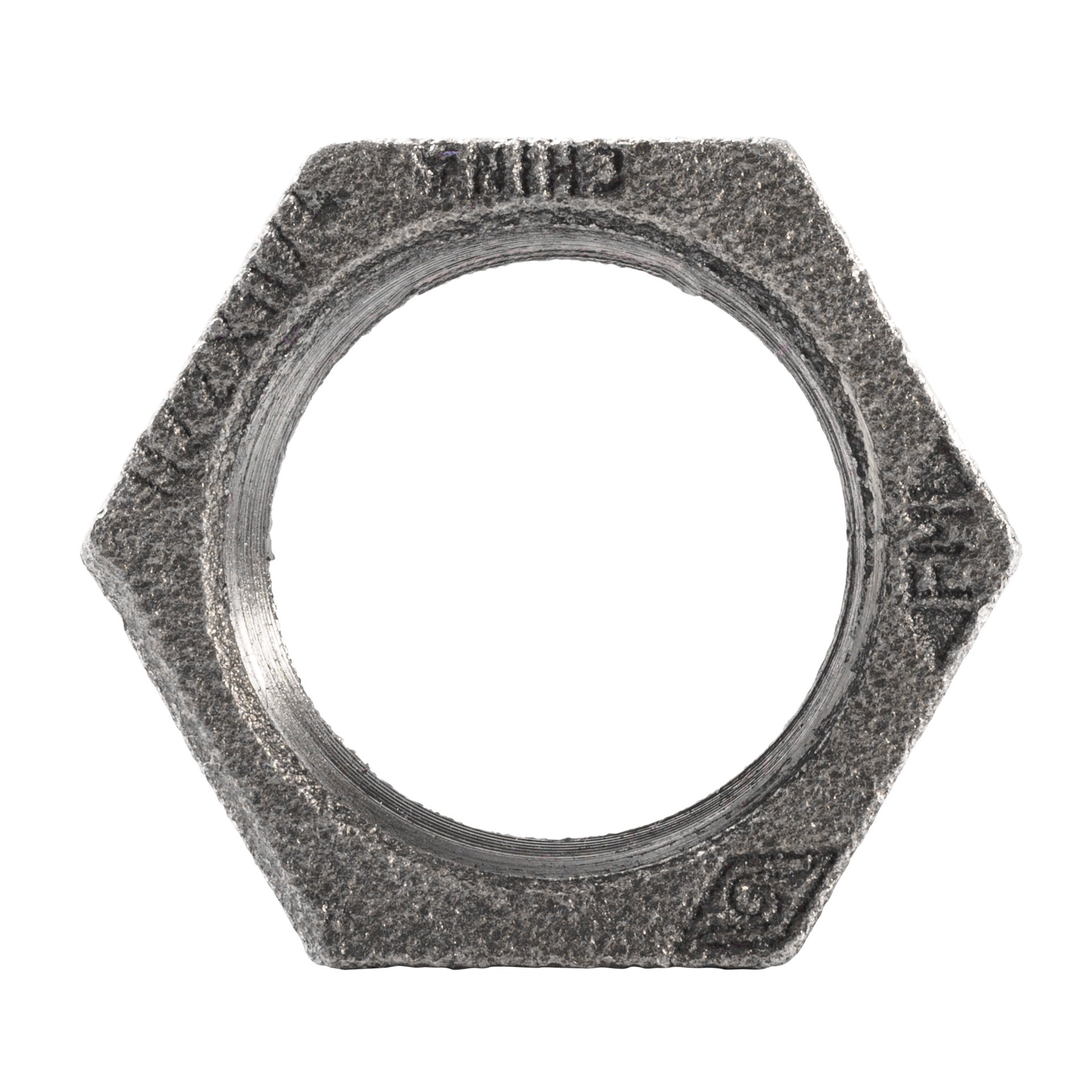 slide 3 of 5, RELIABILT 1-1/2-in x 1-1/4-in Black Hex Bushing, 1 ct