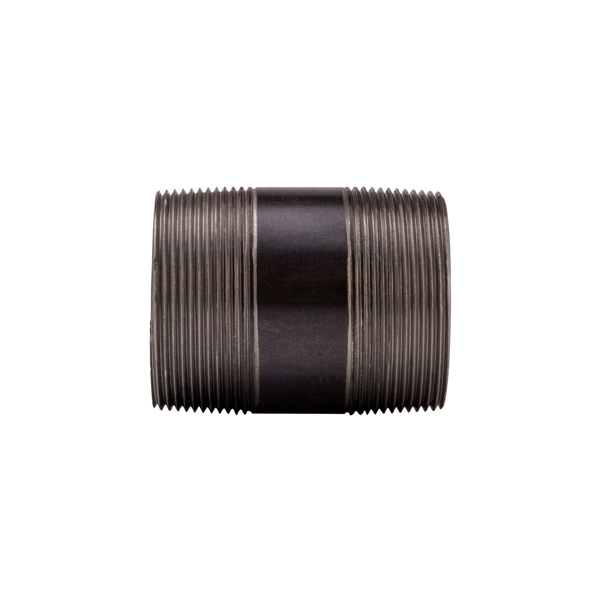 slide 2 of 6, RELIABILT 2-in x 3-in Black Nipple, 1 ct