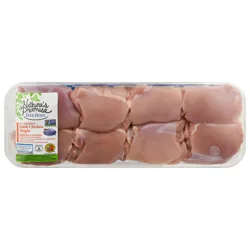 Nature's Promise Natural Boneless Skinless Chicken Thighs Fresh