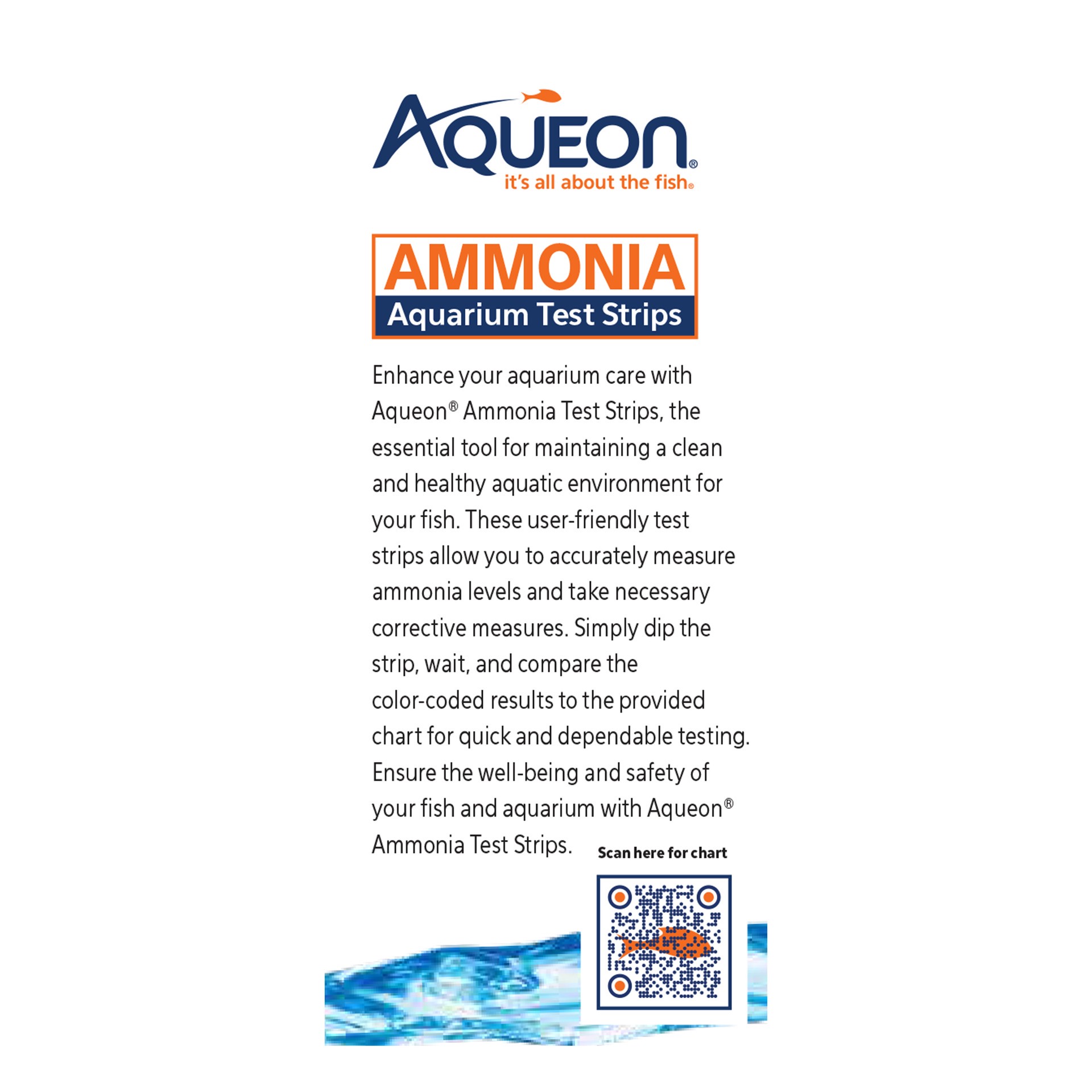 slide 8 of 10, Aqueon Ammonia Aquarium Test Strips 50 Count, 1 ct