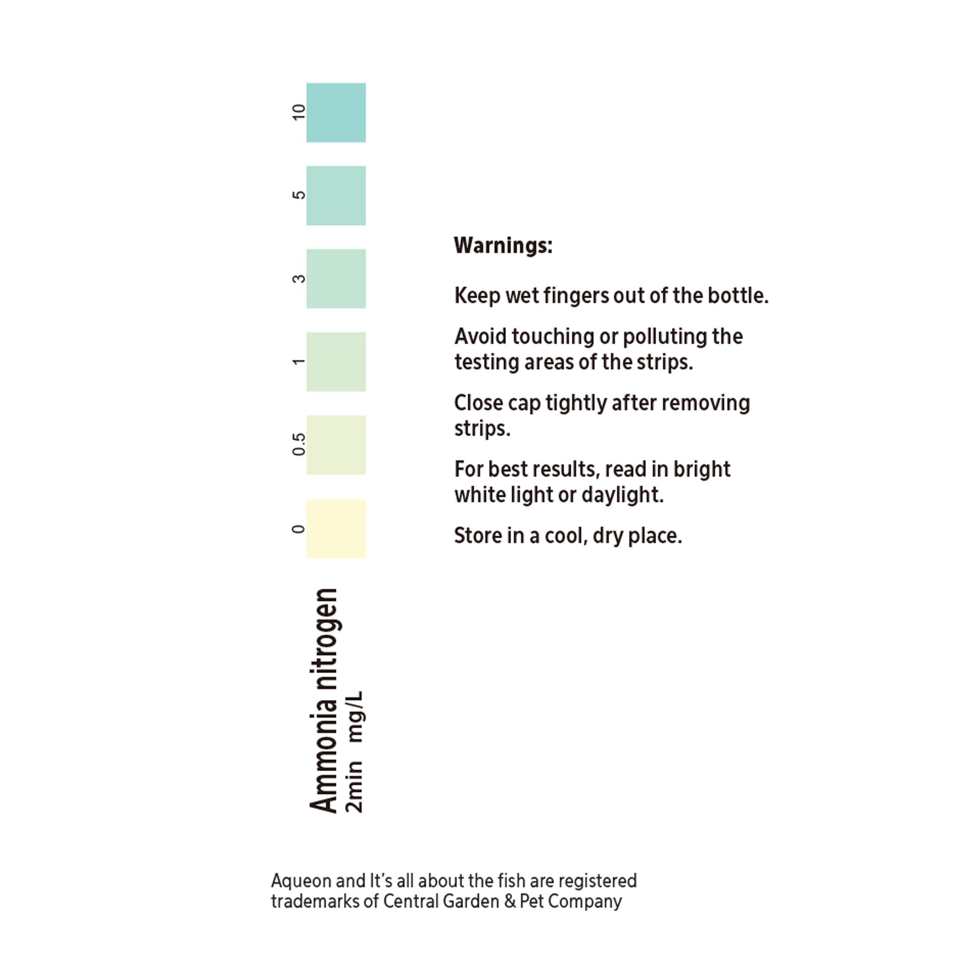 slide 7 of 10, Aqueon Ammonia Aquarium Test Strips 50 Count, 1 ct