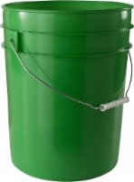 slide 1 of 1, Argee Heavy Duty Plastic Pail - 5 Gallon - Green, 1 ct