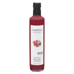 Madhava Organic Red Wine Vinegar 16.9 fl oz
